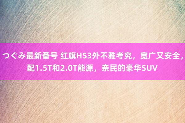 つぐみ最新番号 红旗HS3外不雅考究，宽广又安全，配1.5T和2.0T能源，亲民的豪华SUV