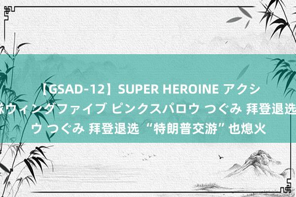 【GSAD-12】SUPER HEROINE アクションウォーズ 超翼戦隊ウィングファイブ ピンクスパロウ つぐみ 拜登退选 “特朗普交游”也熄火