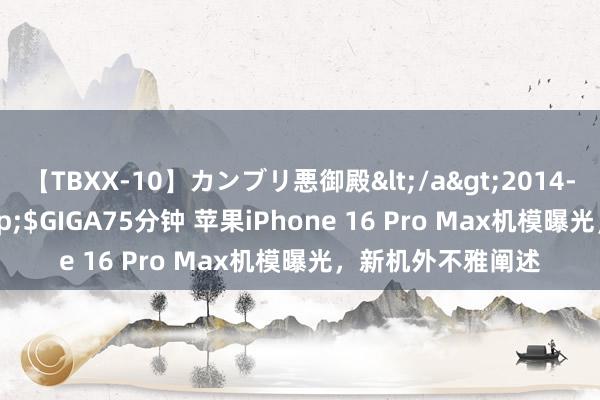 【TBXX-10】カンブリ悪御殿</a>2014-04-25GIGA&$GIGA75分钟 苹果iPhone 16 Pro Max机模曝光，新机外不雅阐述