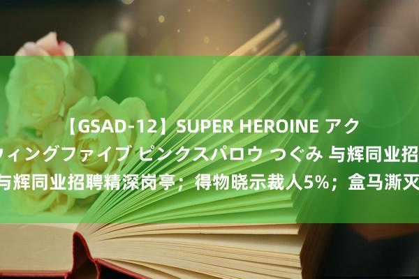 【GSAD-12】SUPER HEROINE アクションウォーズ 超翼戦隊ウィングファイブ ピンクスパロウ つぐみ 与辉同业招聘精深岗亭；得物晓示裁人5%；盒马澌灭复制山姆 | 晚报