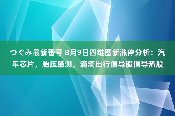 つぐみ最新番号 8月9日四维图新涨停分析：汽车芯片，胎压监测，滴滴出行倡导股倡导热股